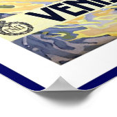 ヴィンテージポスタープリントヴェニセエレリドイタリア ポスター (角)