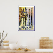 ヴィンテージポスタープリントヴェニセエレリドイタリア ポスター (キッチン)