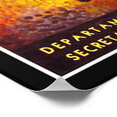 ヴィンテージポスタープリントOAXACAメキシコラージ ポスター (角)