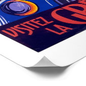 ヴィンテージポスタープリントVisit Grece Greece By Car ポスター (角)