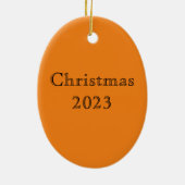 ヴィンテージポスターマガフランスのジンアールヌーボー女性 セラミックオーナメント (裏面)