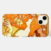 ヴィンテージポスターマガフランスのジンアールヌーボー女性 Case-Mate iPhoneケース (裏面 (横))