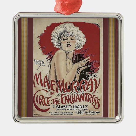 ヴィンテージポスターメタルオーナメント メタルオーナメント (正面)