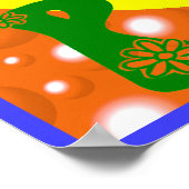 ヴィンテージポスターラブ平和ヒッピー平和サイン60s 70 ポスター (角)