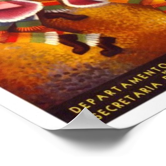 ヴィンテージポスター旅行メキシコ ポスター (角)