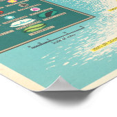 ヴィンテージポスター素晴らしイギリス地図 ポスター (角)