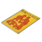 ヴィンテージポスター芸術より多くの礼儀 ノートブック (左側)