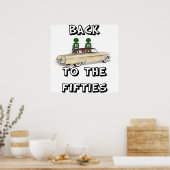 ヴィンテージポスター50年代に戻る1 ポスター (キッチン)