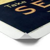 ヴィンテージポスター – シーサイド ポスター (角)