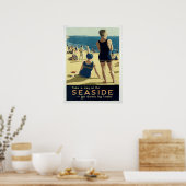 ヴィンテージポスター – シーサイド ポスター (キッチン)