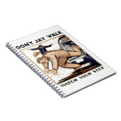 ヴィンテージポスター-ジェイの歩行は ノートブック (右側)