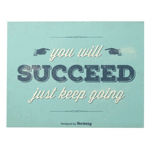 ヴィンテージポスター ノートパッド (正面)