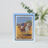 ヴィンテージポスター、ピークフレアンズポロビスケット ポストカード (スタンド正面)