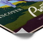 ヴィンテージポスター、プエルトリコUSAを発見 ポスター (角)