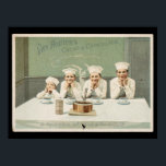 ヴィンテージポスター ポスター<br><div class="desc">ヴィンテージのポスター。男の子のチョコレット好き。ベーカリーの装飾に最適。</div>