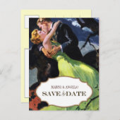 ヴィンテージポストカードの保存 案内ポストカード (正面/裏面)