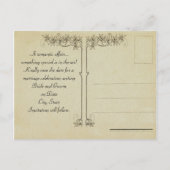 ヴィンテージポストカードの保存 案内ポストカード (裏面)