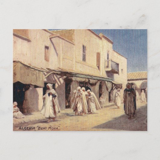 ヴィンテージポストカードアルジェリアベニモラ ポストカード (正面)