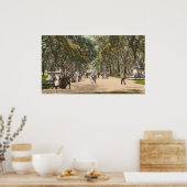 ヴィンテージポストカードセントラルパークニューヨークシティ ポスター (キッチン)