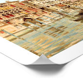 ヴィンテージポストカードパラッツォフランチャイティヴェネツィアヴェネツィア ポスター (角)