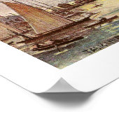 ヴィンテージポストカードホバート,タスマニア,オーストラリア ポスター (角)