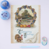 ヴィンテージポストカードホリデートルコ チラシ (シングル)