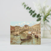 ヴィンテージポストカードポンテデポンテディリアルトヴェネツィア ポストカード (スタンド正面)