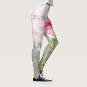 ヴィンテージポストカードレギンス レギンス (右)