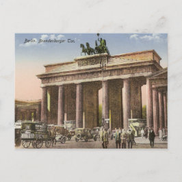 ヴィンテージポストカードBrandenburger Tor Berlin ポストカード
