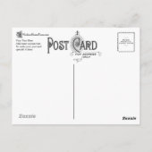 ヴィンテージポストカーファンシードバック – 「C」デザイン ポストカード (裏面)