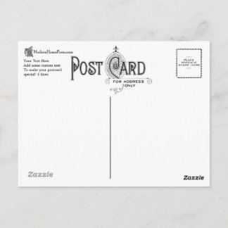 ヴィンテージポストカーファンシードバック – 「C」デザイン ポストカード