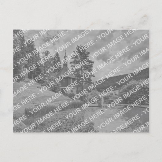 ヴィンテージポストカーファンシードバック – 「C」デザイン ポストカード (正面)