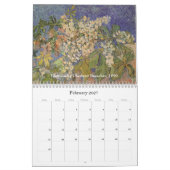 ヴィンテージポスト印象主義アートby Vincent van ゴッホ カレンダー (2月 2027)