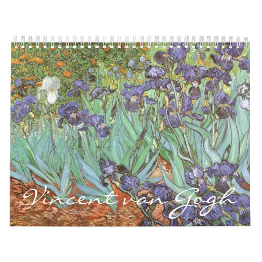 ヴィンテージポスト印象主義アートby Vincent van ゴッホ カレンダー (カバー)