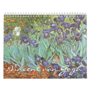 ヴィンテージポスト印象主義アートby Vincent van ゴッホ カレンダー