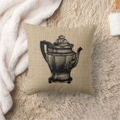 ヴィンテージポット枕 クッション (ブランケット)
