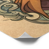 ヴィンテージポップ・アートのアルルイワーインレトロスタイル ポスター (角)