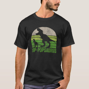 ヴィンテージポップ・アートのポサウルスおもしろいアポップ・アートのパレポップ・アートのルトゥディ Tシャツ