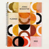 ヴィンテージポップ・アートの芸術 プランナー手帳 (正面)