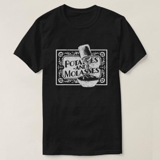 ヴィンテージポテト糖蜜Tシャツ Tシャツ (デザイン正面)