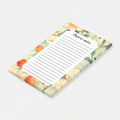 ヴィンテージポピーの花 ポストイット (アングル)