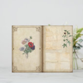 ヴィンテージポピービクトリアンズ植物誌ページ (スタンド正面)