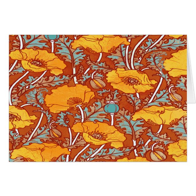 ヴィンテージポピー～カード (正面横)