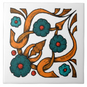 ヴィンテージポピー タイル (正面)