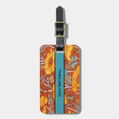 ヴィンテージポピー～ラゲッジタグ ラゲッジタグ (正面縦)