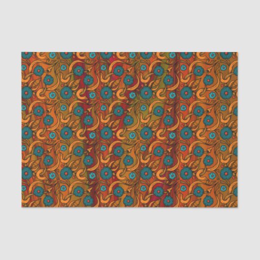 ヴィンテージポピー 薄葉紙 (正面)