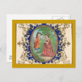 ヴィンテージポフランスのストカードデザイン ポストカード (正面/裏面)