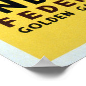 ヴィンテージポモインディアンバスケットサンフランシスコWPA ポスター (角)