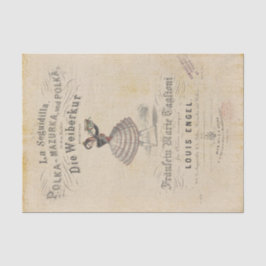 ヴィンテージポルカダンサー 薄葉紙