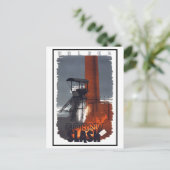 ヴィンテージポルスカポーランドスラスク ポストカード (スタンド正面)